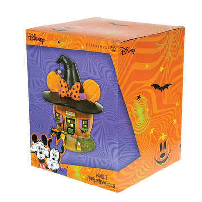 Minnie Mouse's Pumpkintown House Disney Village by Department 56