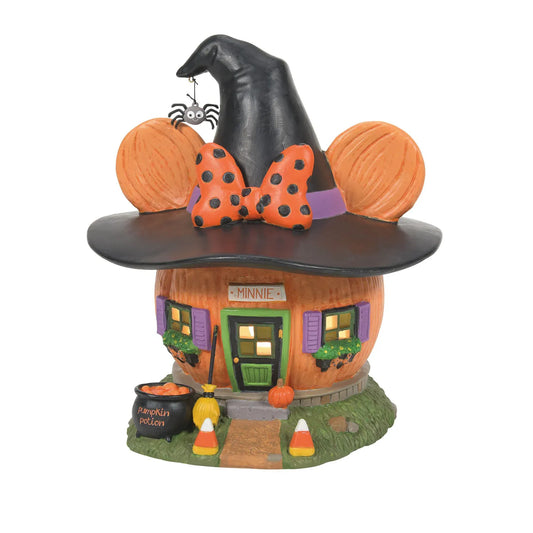 Minnie Mouse's Pumpkintown House Disney Village by Department 56