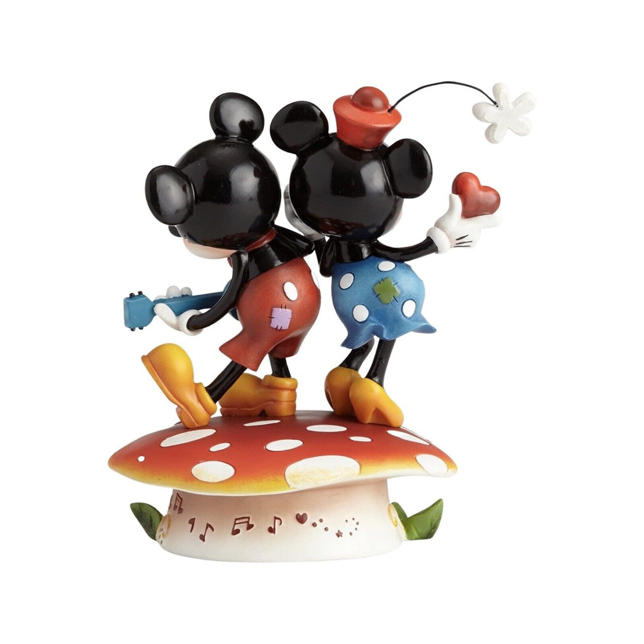 Disney Miss Mindy Mickey Mouse and Minnie Mouse Figurine