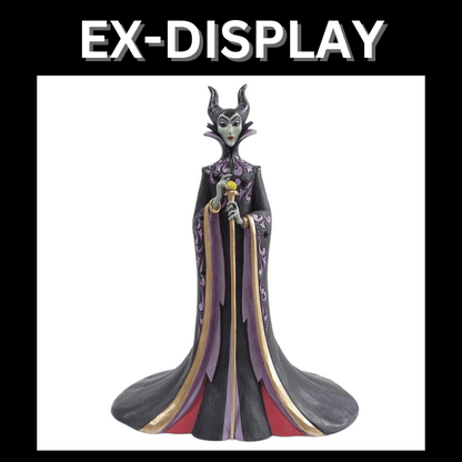 MISSING CERTIFICATE - Disney Traditions Vengeful Villainess Maleficent Deluxe Figurine By Jim Shore