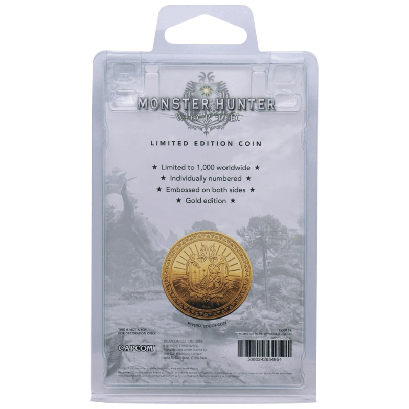 Monster Hunter - Limited Edition Gold Coin