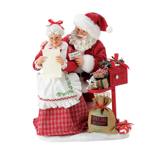 More Letters for the Clauses Figurine Possible Dreams by Department 56 6017705