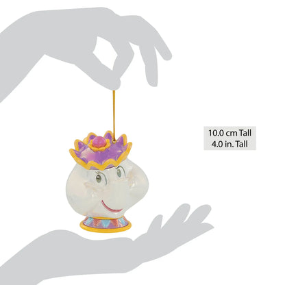 Mrs Potts Hanging Ornament Disney by Department 56 6019118