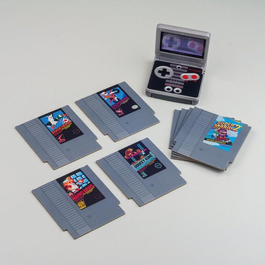 NES Cartridge Coasters Set of 8 By Paladone