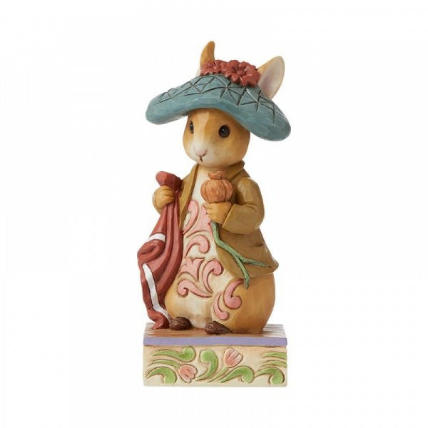 Nibble, Nibble, Crunch (Benjamin Bunny Figurine) side