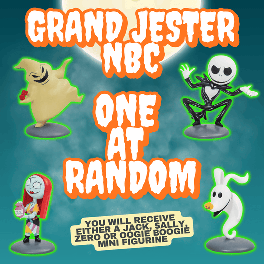 Nightmare Before Christmas Mini Figurines One at Random - Disney By Grand Jester