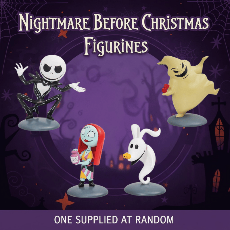 Nightmare Before Christmas Mini Figurines One at Random - Disney By Grand Jester