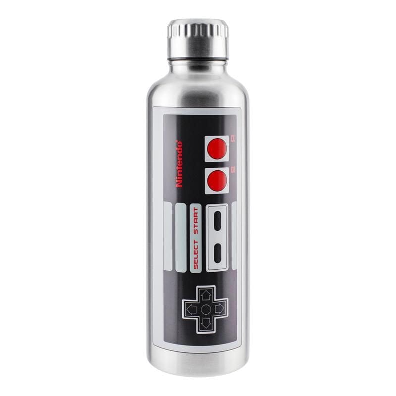 Nintendo NES Metal Water Bottle By Paladone