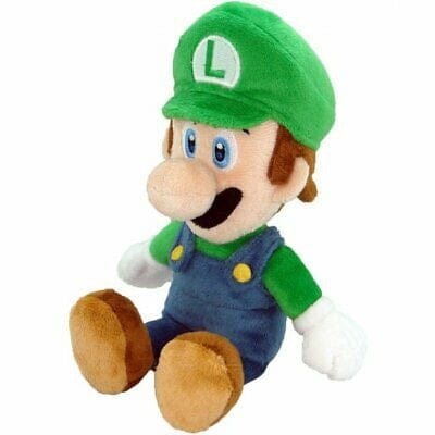 Official World of Nintendo Luigi Series 2 Plush Cuddly Toy