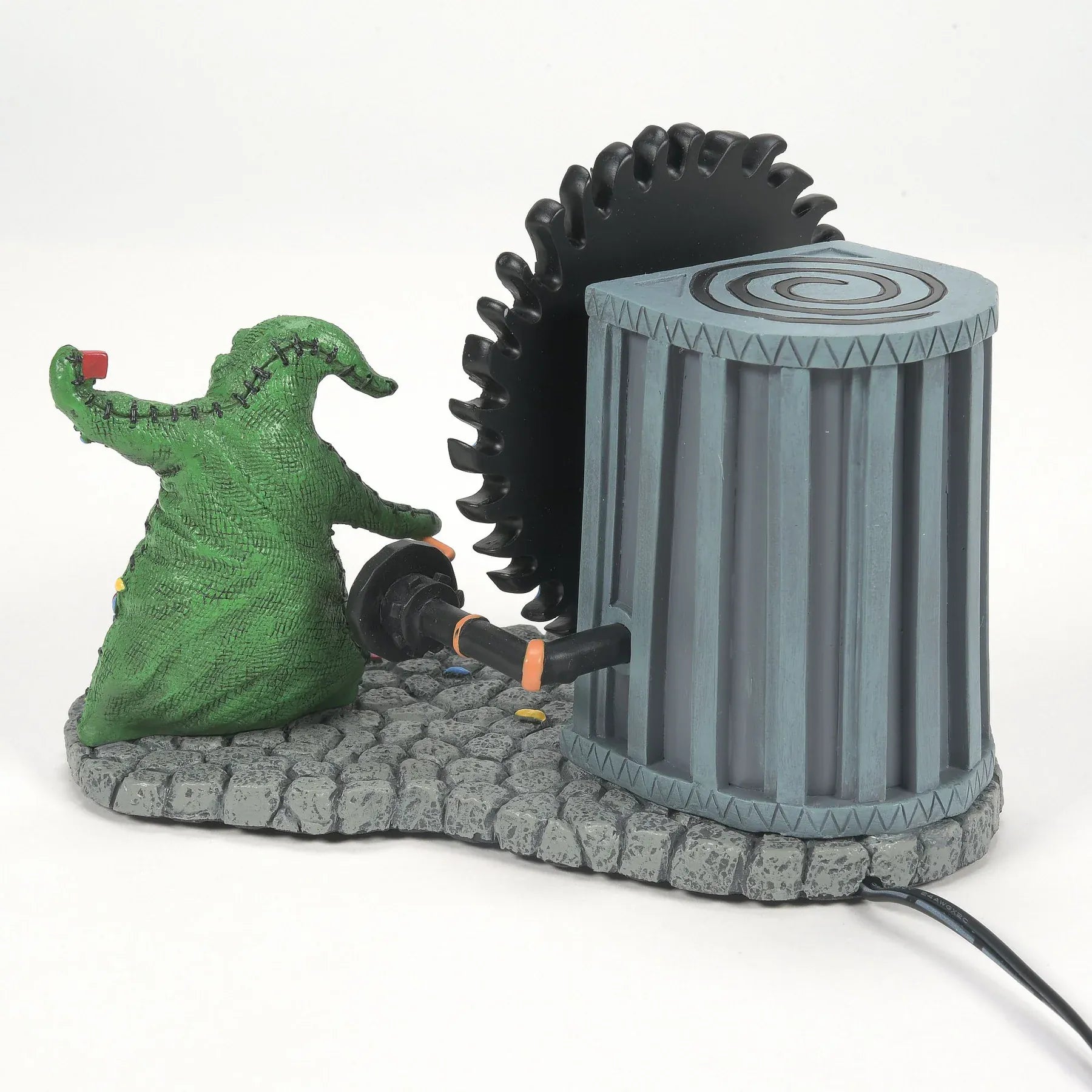 Oogie Boogie Gives a Spin Nightmare Before Christmas Village Figurine By Department 56
