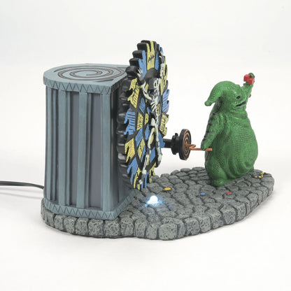 Oogie Boogie Gives a Spin Nightmare Before Christmas Village Figurine By Department 56