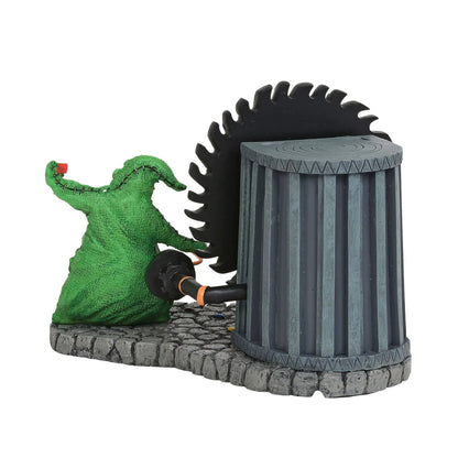 Oogie Boogie Gives a Spin Nightmare Before Christmas Village Figurine By Department 56