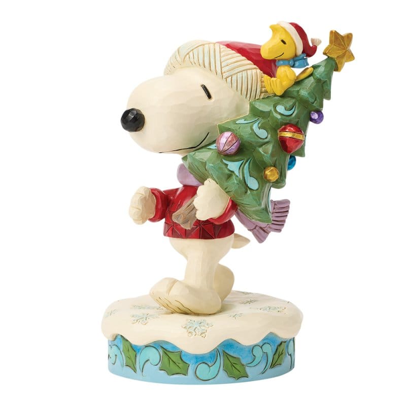 Our Little Tree (Snoopy and Woodstock with Tree) Figurine Peanuts By Jim Shore 6018681
