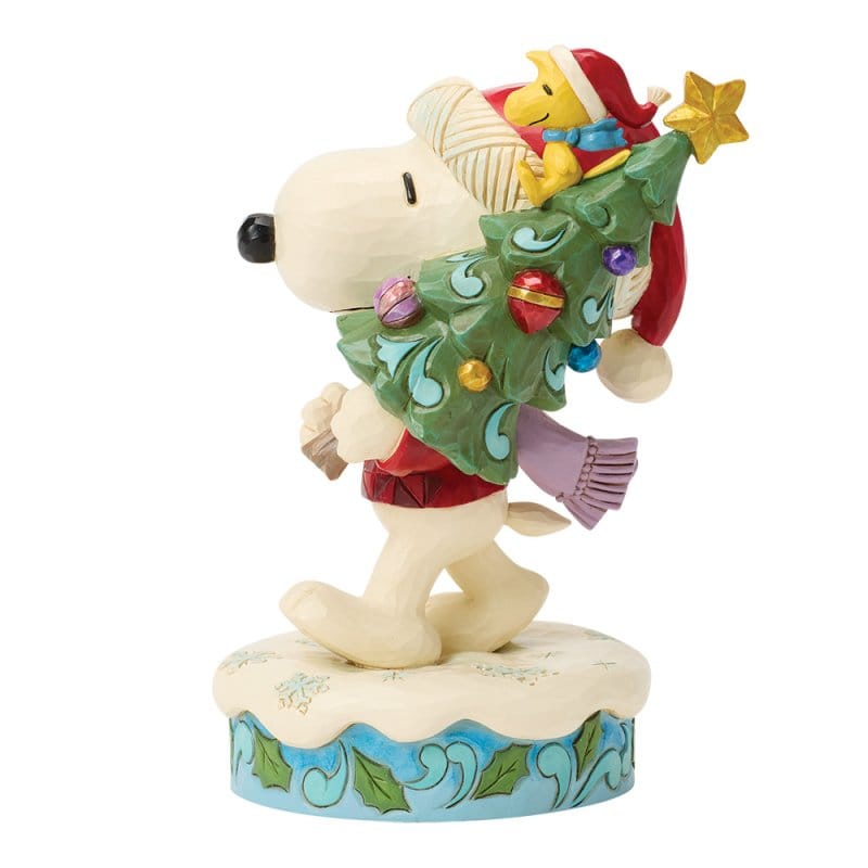 Our Little Tree (Snoopy and Woodstock with Tree) Figurine Peanuts By Jim Shore 6018681