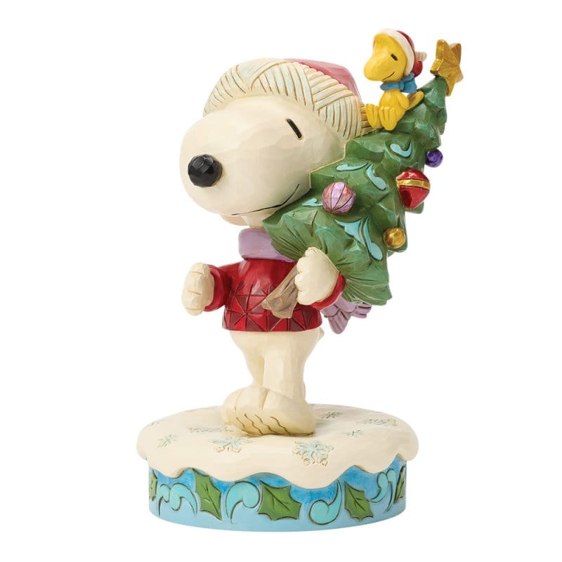 Our Little Tree (Snoopy and Woodstock with Tree) Figurine Peanuts By Jim Shore 6018681