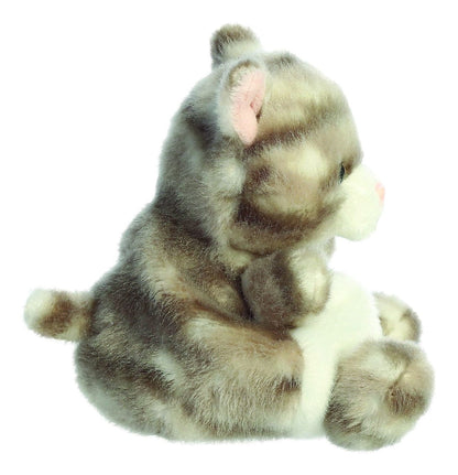 Palm Pals  5” Silver Kitty Plush By Aurora World