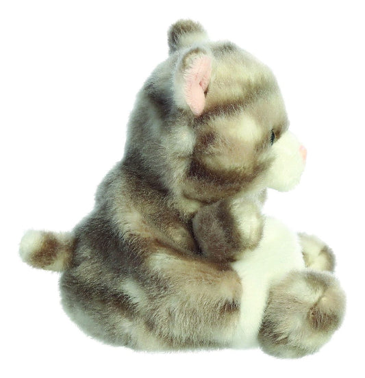 Palm Pals  5” Silver Kitty Plush By Aurora World