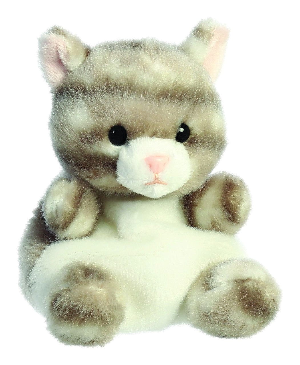 Palm Pals  5” Silver Kitty Plush By Aurora World
