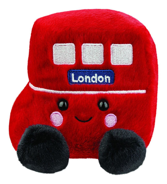 Palm Pals Bertie Red Bus 5” Plush By Aurora World