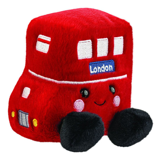 Palm Pals Bertie Red Bus 5” Plush By Aurora World