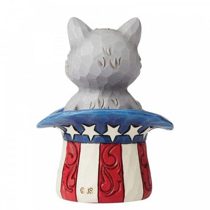 Patriotic Kitten Mini Figurine by Jim Shore 6006443