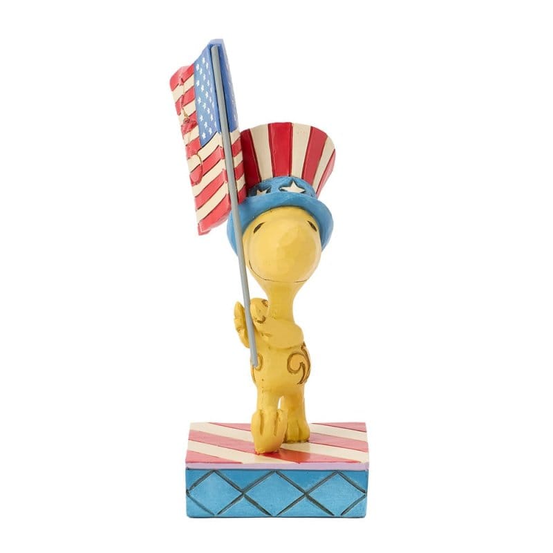 Patriotic Woodstock Figurine Peanuts by Jim Shore