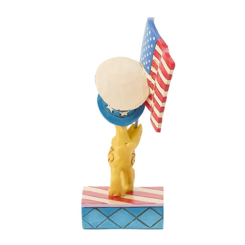 Patriotic Woodstock Figurine Peanuts by Jim Shore