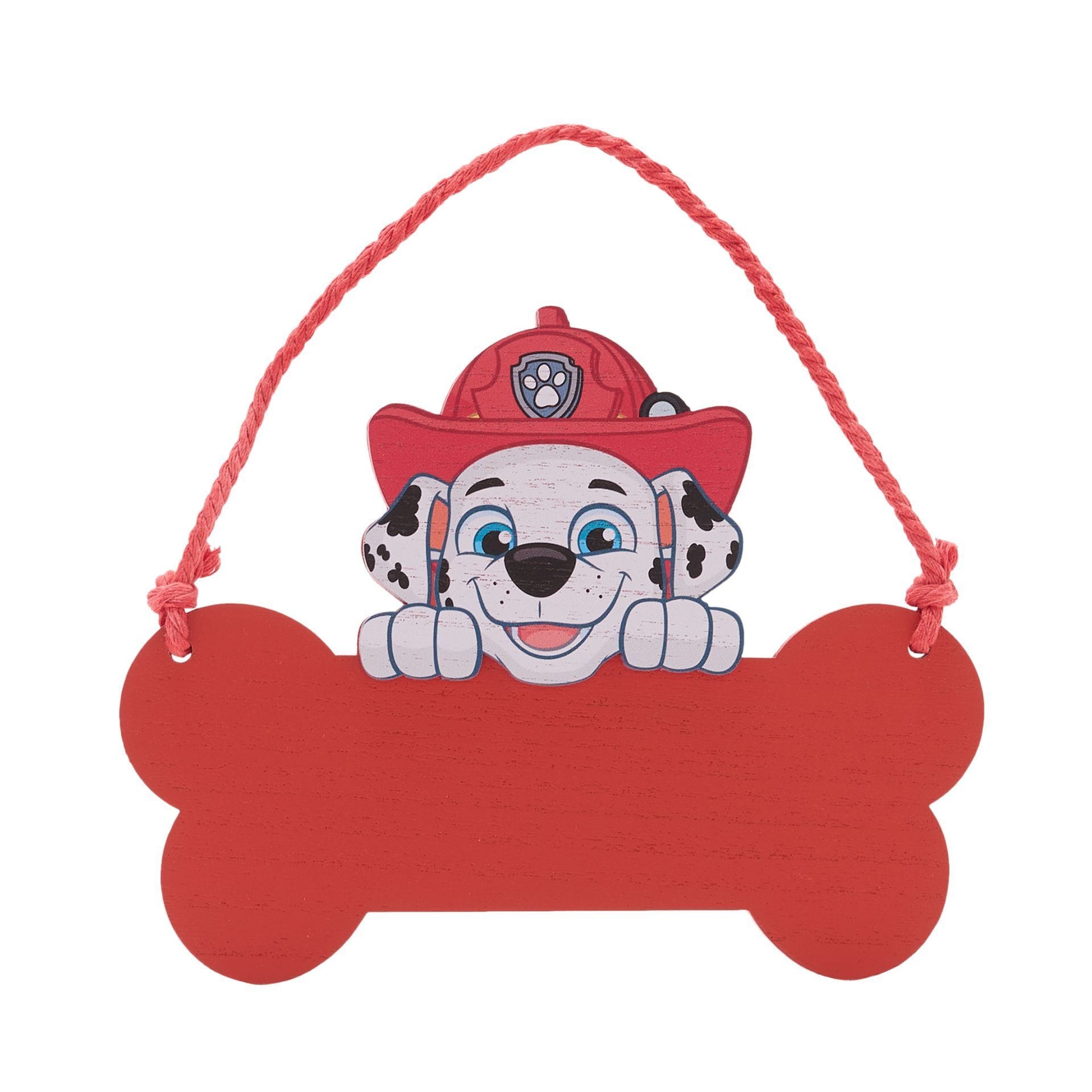 Paw Patrol Hanging Plaque - Marshall