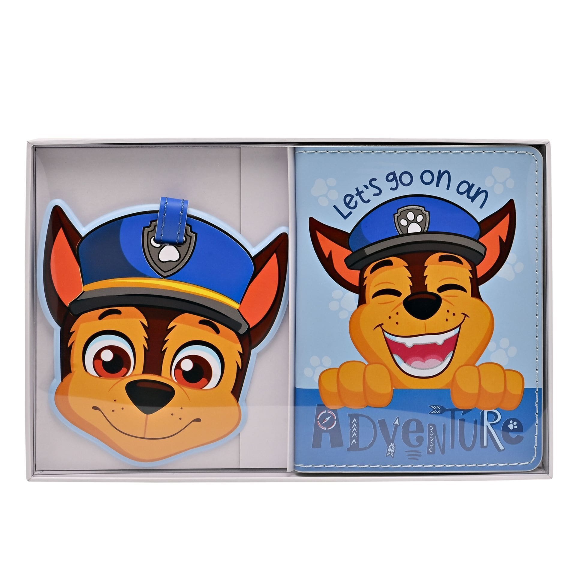 Paw Patrol Passport & Luggage Tag - Chase
