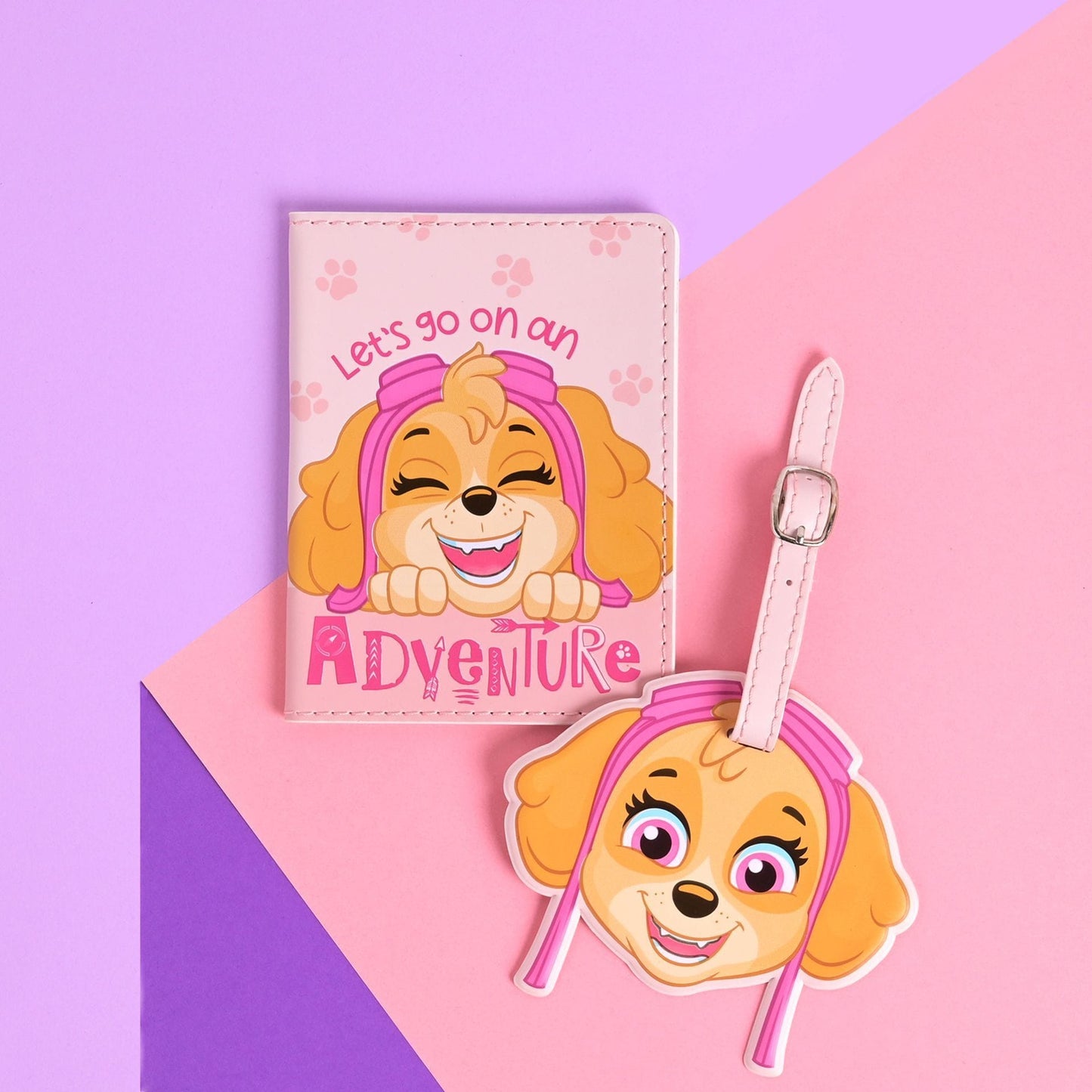 Paw Patrol Passport & Luggage Tag - Skye