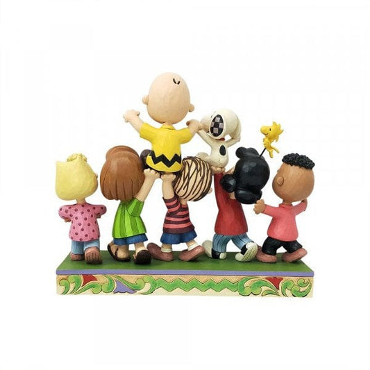 Peanuts Gang Celebration Figurine By Jim Shore
