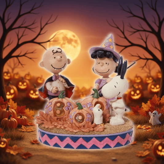 Peanuts Gang Halloween Light-up Figurine By Jim Shore 6013037