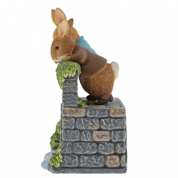 Peter & Benjamin Bunny on the Bridge Figurine