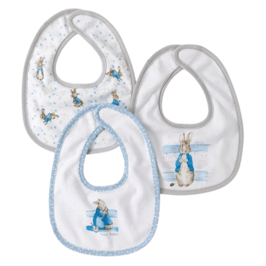 Peter Rabbit Baby Collection Bib (set of 3)