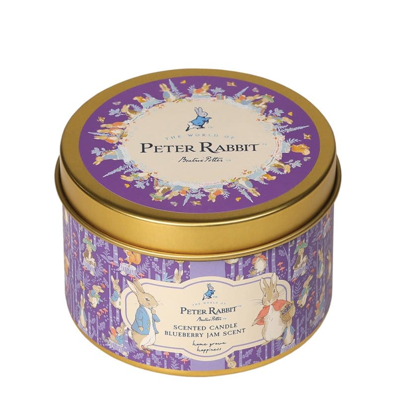 Peter Rabbit Blueberry Jam Tin Candle By Peter Rabbit Home Fragrance