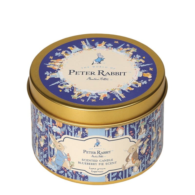 Peter Rabbit Blueberry Pie Tin Candle By Peter Rabbit Home Fragrance