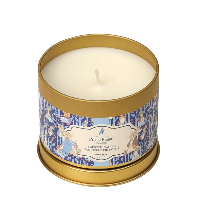 Peter Rabbit Blueberry Pie Tin Candle By Peter Rabbit Home Fragrance