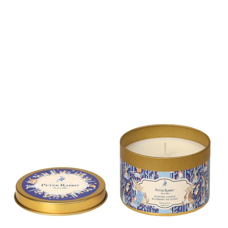 Peter Rabbit Blueberry Pie Tin Candle By Peter Rabbit Home Fragrance