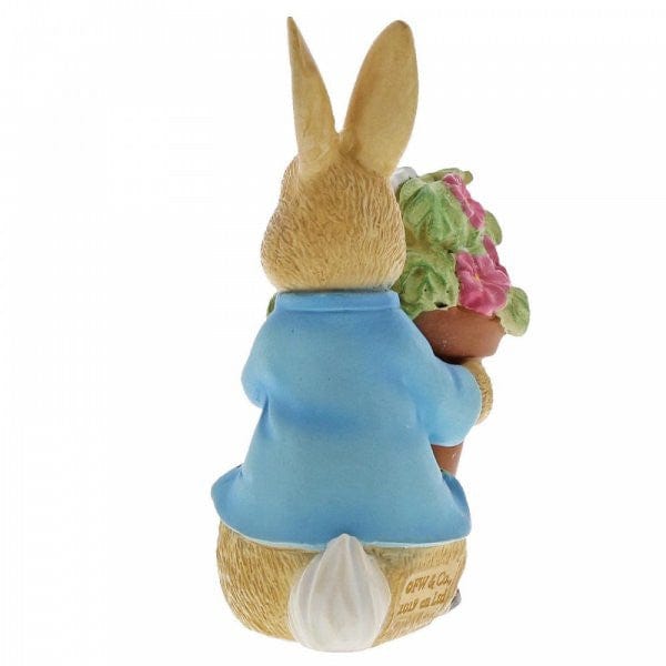 Peter Rabbit Brings Flowers