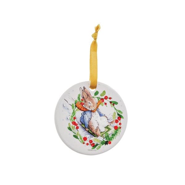 Peter Rabbit Ceramic Hanging Ornaments (Set of 4)