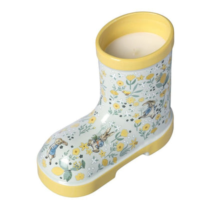 Peter Rabbit Citronella Wellington Boot Shaped Candle By Peter Rabbit Home Fragrance