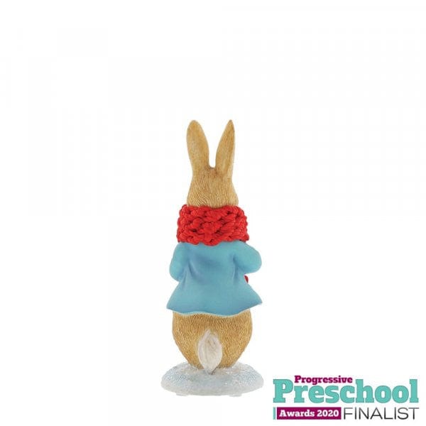 Peter Rabbit in a Festive Scarf Figurine