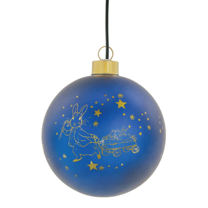 Peter Rabbit LED Bauble - Midnight Blue by Beatrix Potter A32675