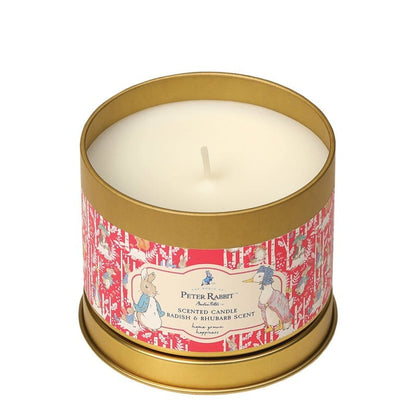 Peter Rabbit Radish & Rhubarb Tin Candle Peter Rabbit Home Fragrance