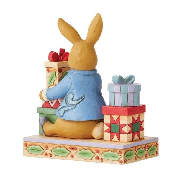 Peter Rabbit with Presents Figurine By Jim Shore