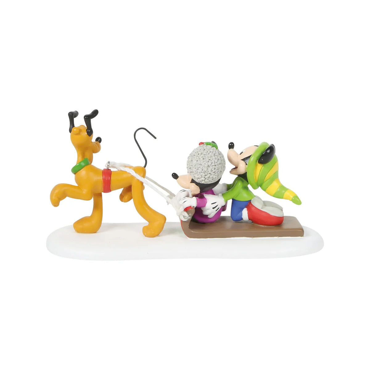 Pluto Toboggan Ride Disney Village by Department 56