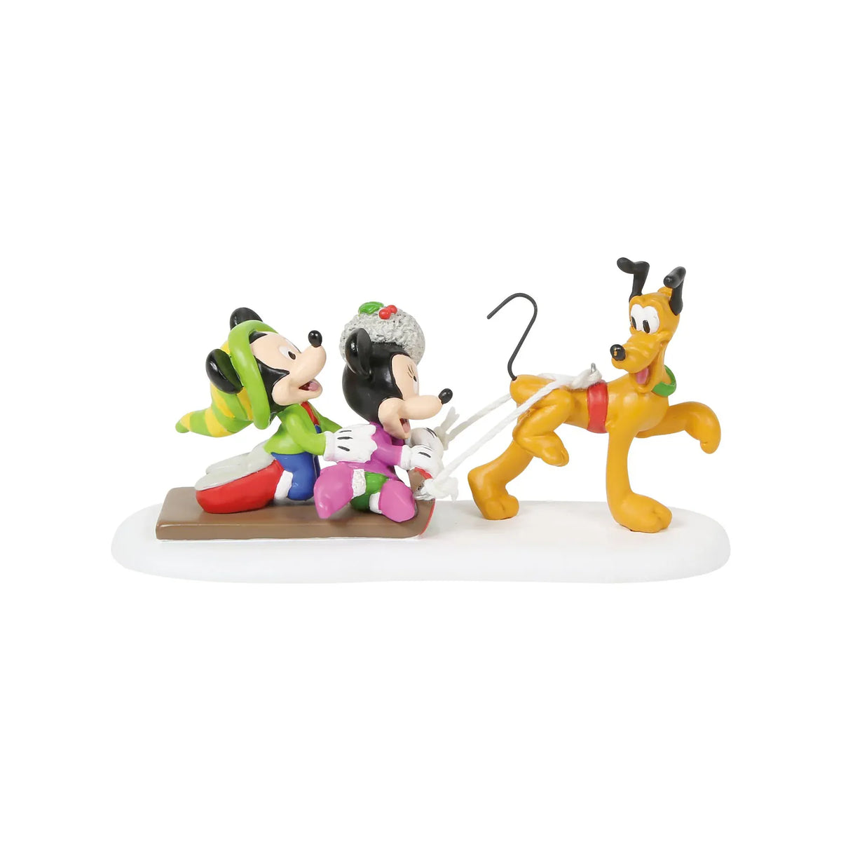 Pluto Toboggan Ride Disney Village by Department 56