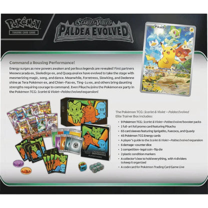 Pokemon TCG Scarlet & Violet Paldea Evolved Elite Trainer Box