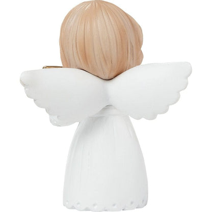 Precious Moments Angel With Harp Mini Figurine