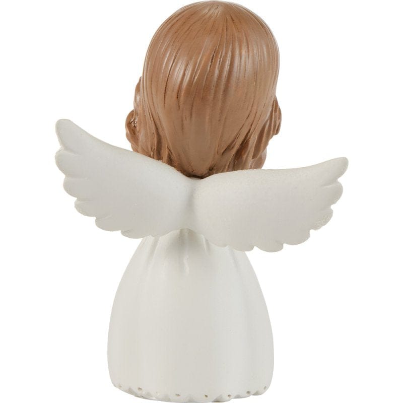 Precious Moments Mini Angel Holding Flowers Figurine